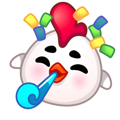 🥳 Эмодзи «Chick Emoji» для Telegram