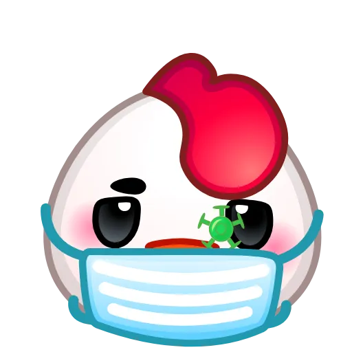 😷 Эмодзи «Chick Emoji» для Telegram