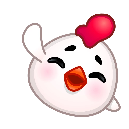 👋 Стикер «Chick Emoji» для Telegram