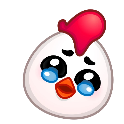 🥹 Стикер «Chick Emoji» для Telegram