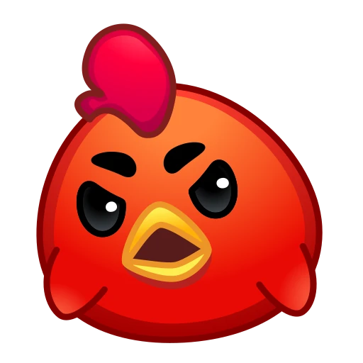 😡 Стикер «Chick Emoji» для Telegram