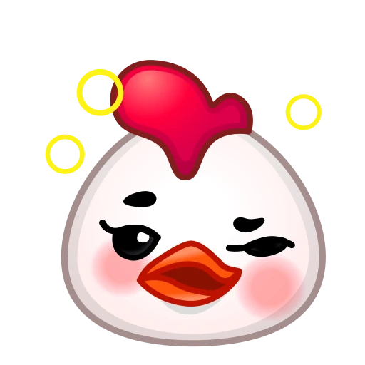 🥴 Стикер «Chick Emoji» для Telegram