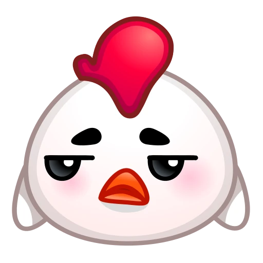 😩 Стикер «Chick Emoji» для Telegram