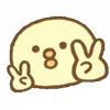 ✌ Эмодзи «Chicken - цыплёнок анимированный» для Telegram