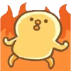🔥 Эмодзи «Chicken - цыплёнок анимированный» для Telegram