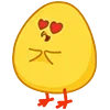 😍 Эмодзи «🌹 Цыпа - смайлики с цыплёнком» для Telegram