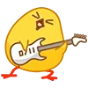 🎸 Эмодзи «🌹 Цыпа - смайлики с цыплёнком» для Telegram