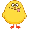 😛 Эмодзи «🌹 Цыпа - смайлики с цыплёнком» для Telegram