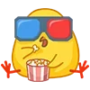🍿 Эмодзи «🌹 Цыпа - смайлики с цыплёнком» для Telegram