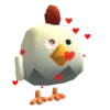 ❤ Эмодзи «Chicken Gun» для Telegram