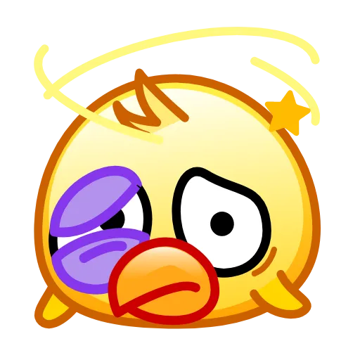 😵‍💫 Стикер «Chickling» для Telegram