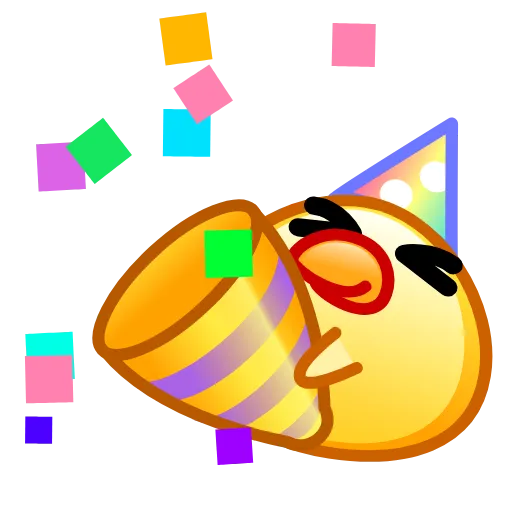 🥳 Стикер «Chickling» для Telegram