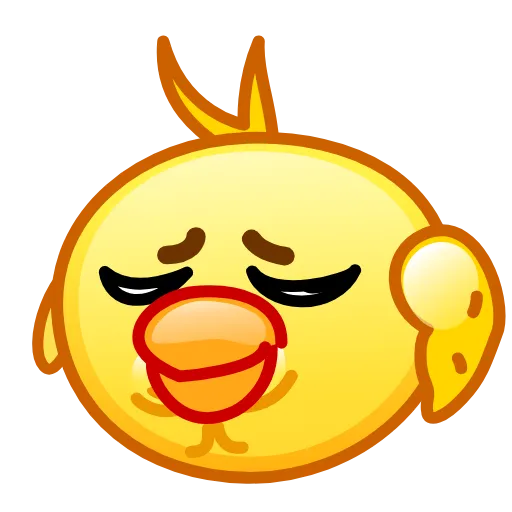 💪 Стикер «Chickling Emoji» для Telegram