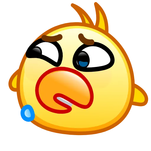 😬 Стикер «Chickling Emoji» для Telegram