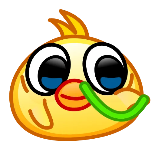 😪 Стикер «Chickling Emoji» для Telegram