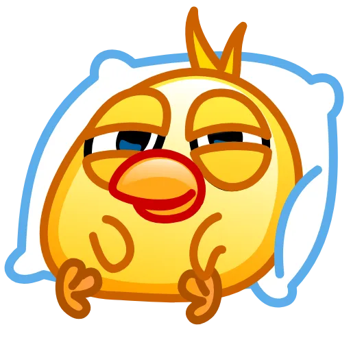 😴 Стикер «Chickling Emoji» для Telegram