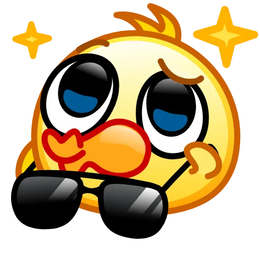 😎 Стикер «Chickling Emoji» для Telegram