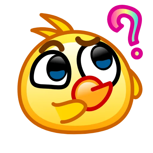 🤔 Эмодзи «Chickling Emoji» для Telegram
