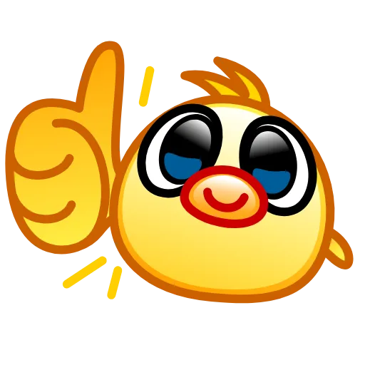 👍 Эмодзи «Chickling Emoji» для Telegram