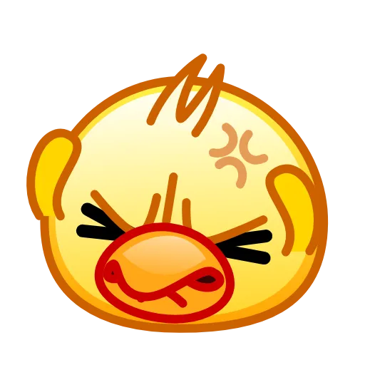 😖 Эмодзи «Chickling Emoji» для Telegram