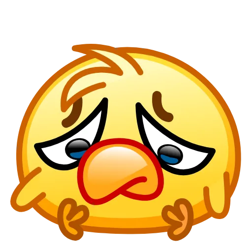 😞 Эмодзи «Chickling Emoji» для Telegram