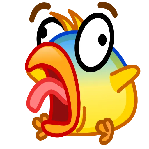 😨 Эмодзи «Chickling Emoji» для Telegram