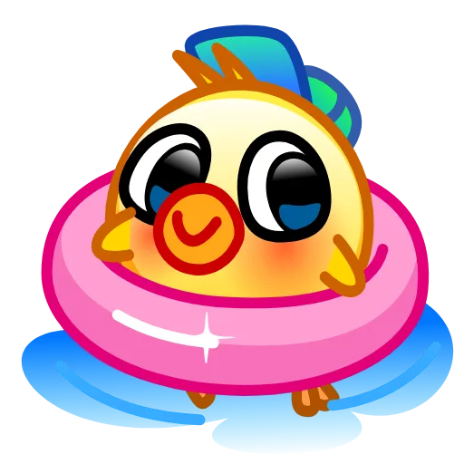 🏖 Эмодзи «Chickling Emoji» для Telegram