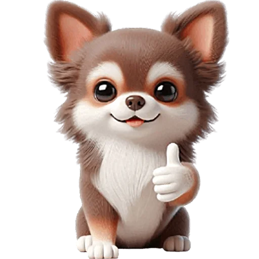👍 Стикер «Щенок Чихуахуа» для Telegram