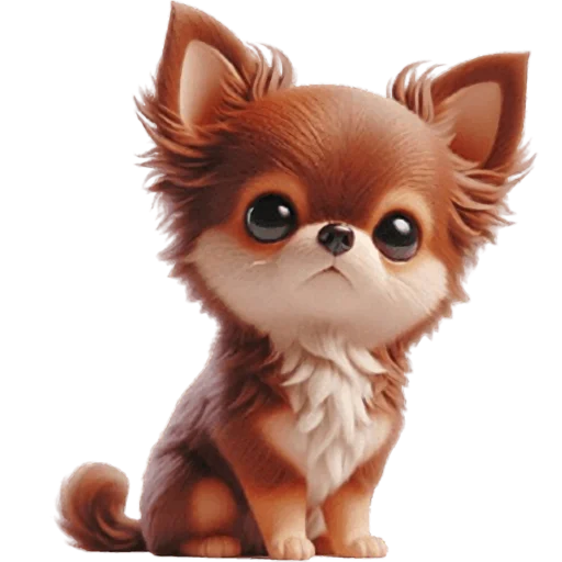 🥺 Стикер «Щенок Чихуахуа» для Telegram