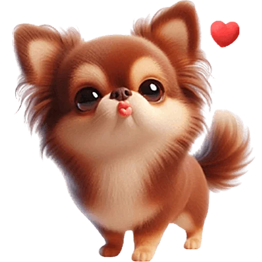 😘 Стикер «Щенок Чихуахуа» для Telegram