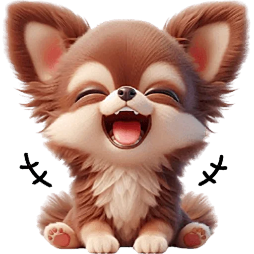 🤣 Стикер «Щенок Чихуахуа» для Telegram
