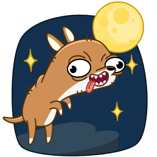 🐺 Эмодзи «Chihuasha Lenya» для Telegram