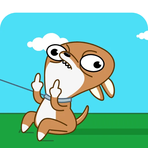 🖕 Эмодзи «Chihuasha Lenya» для Telegram