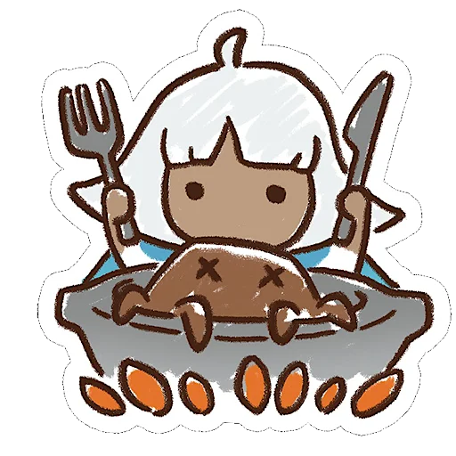 🦀 Стикер «Sky Children of the Light» для Telegram