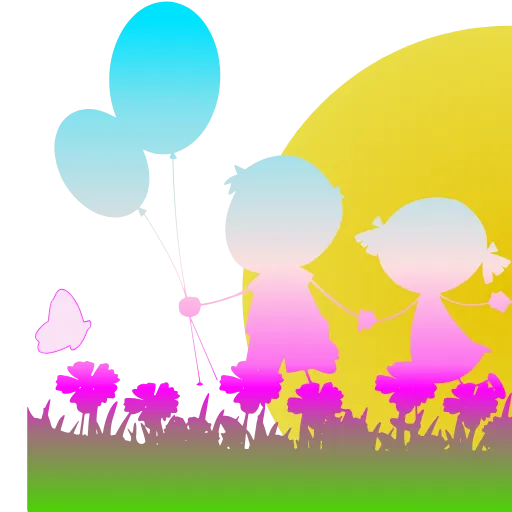 🚸 Эмодзи «Childrens Day» для Telegram