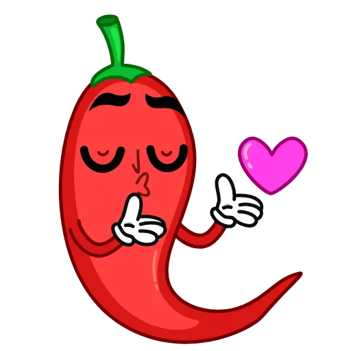 😘 Эмодзи «Чили» для Telegram