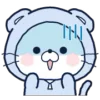😨 Эмодзи «Chill Nyan» для Telegram