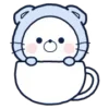 ☕️ Эмодзи «Chill Nyan» для Telegram