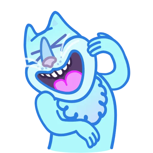 😹 Эмодзи «Chilled Cat» для Telegram