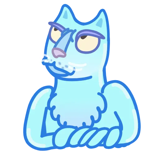 🤨 Эмодзи «Chilled Cat» для Telegram