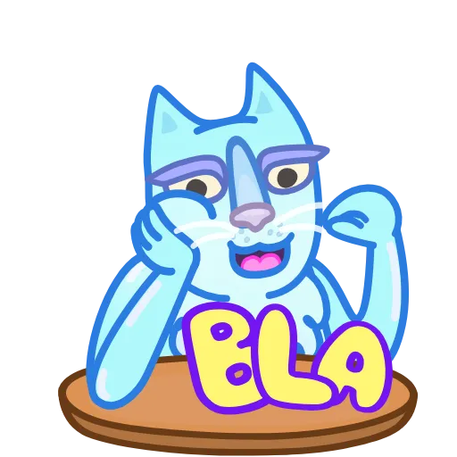 🙉 Эмодзи «Chilled Cat» для Telegram