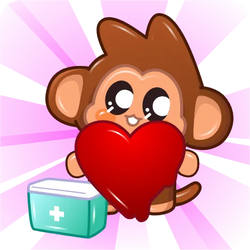 ❤️ Стикер «Chimpers x Elephant Store» для Telegram