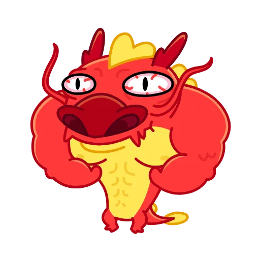 🐉 Эмодзи «Chinese Dragon» для Telegram