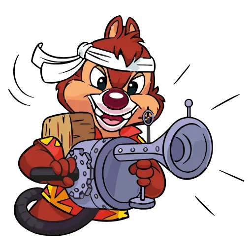 🔫 Эмодзи «Chip & Dale» для Telegram