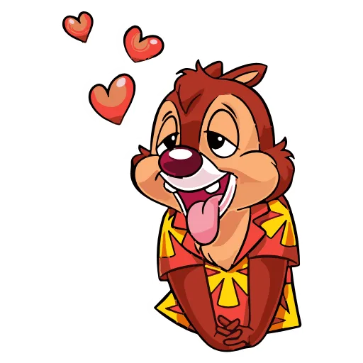 🥰 Эмодзи «Chip & Dale» для Telegram