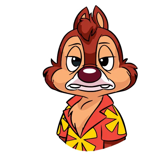 😒 Эмодзи «Chip & Dale» для Telegram