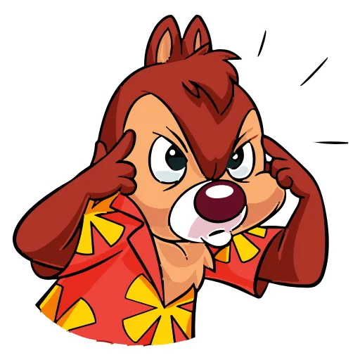 🤯 Эмодзи «Chip & Dale» для Telegram
