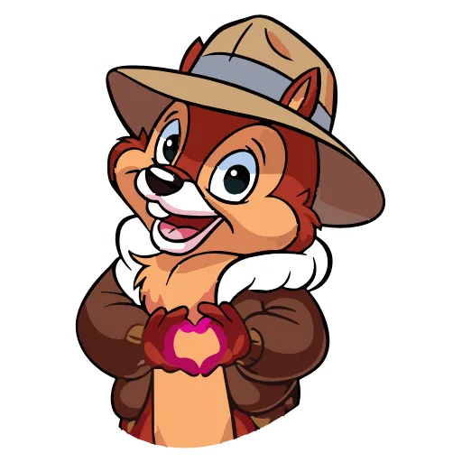 🫶 Эмодзи «Chip & Dale» для Telegram