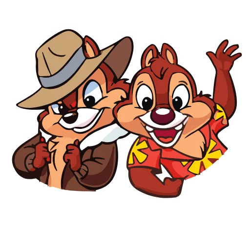 👋 Эмодзи «Chip & Dale» для Telegram