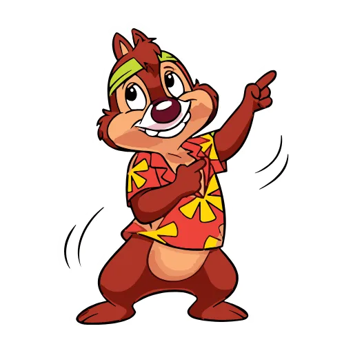🕺 Эмодзи «Chip & Dale» для Telegram